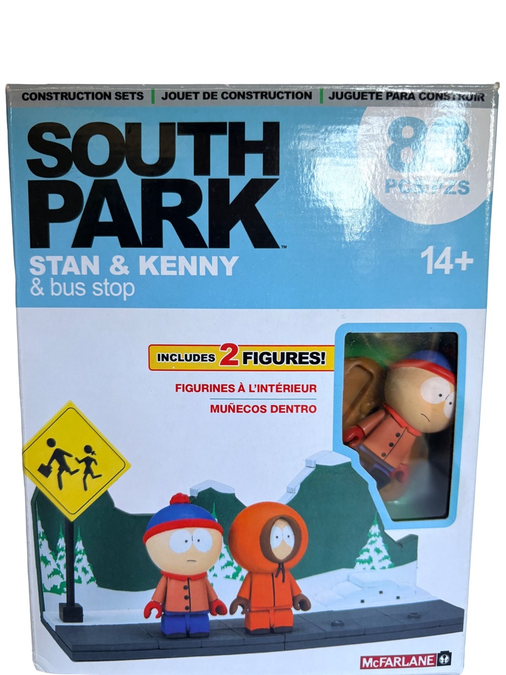 South Park Stan & Kenny‎ Bus Stop McFarlane Toys Set 83 PCS Complete